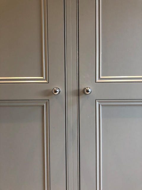 In-frame painted kitchen traditional-kitchen