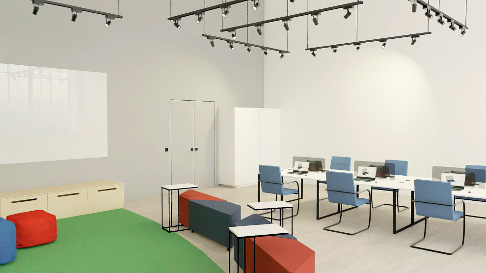 Коворкинг пространство и библиотека в ГАПОУ ТО "ТКТТС"