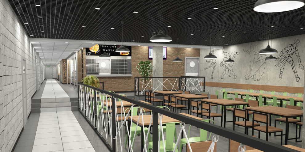 Столовая в ледовом комплексе "ЮЖНЫЙ ЛЕД"