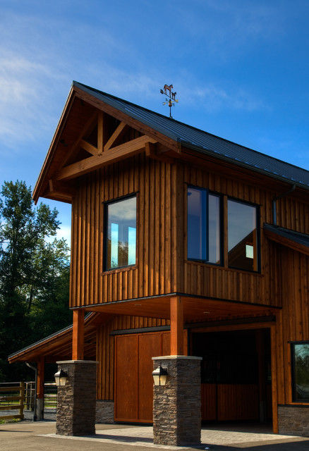 South Langley Stable landhausstil-gartenhaus