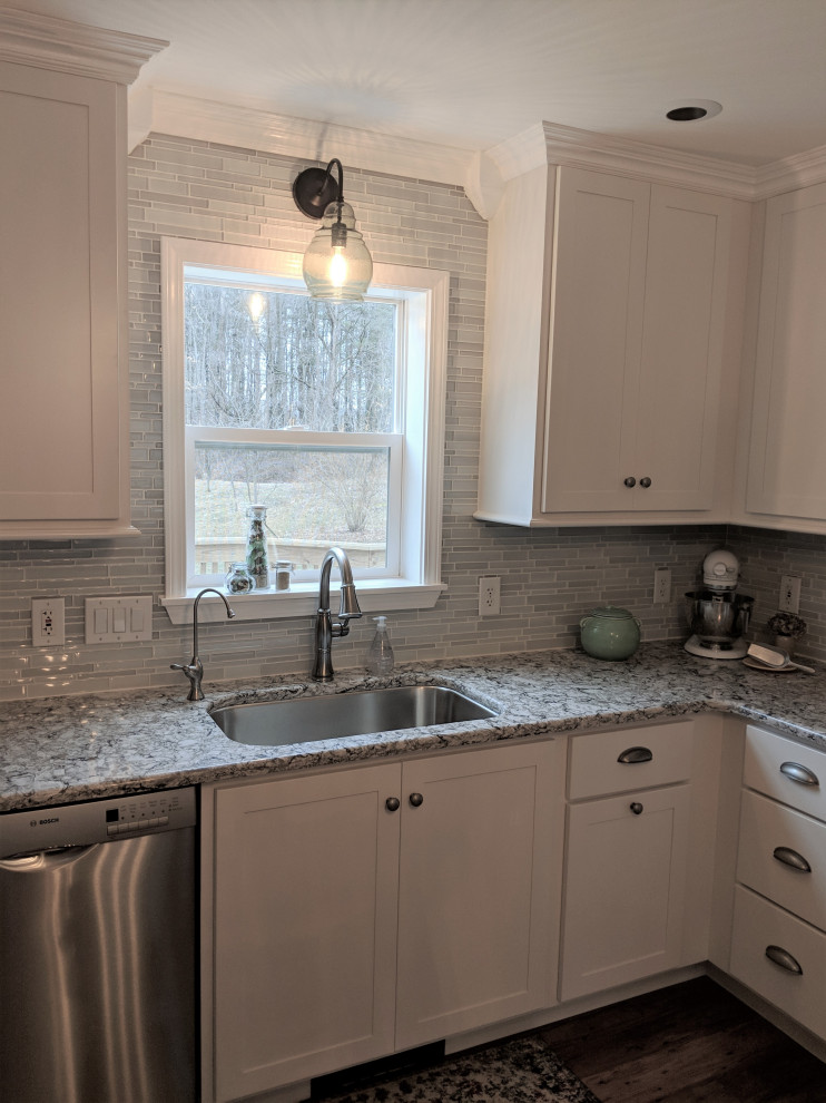 Small, quaint kitchen in Horseheads, NY Transitional Kitchen New