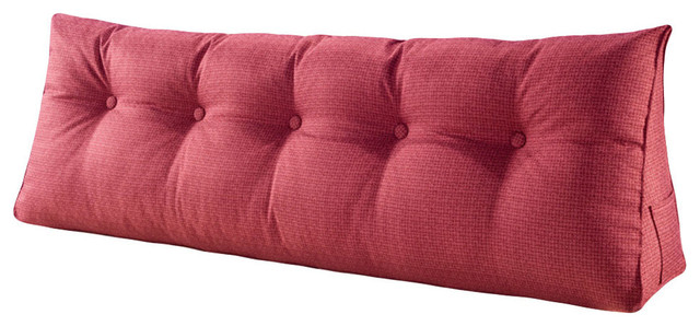 Bed Rest Wedge Pillow Back Support Lumbar Pillow Sofa Pillow