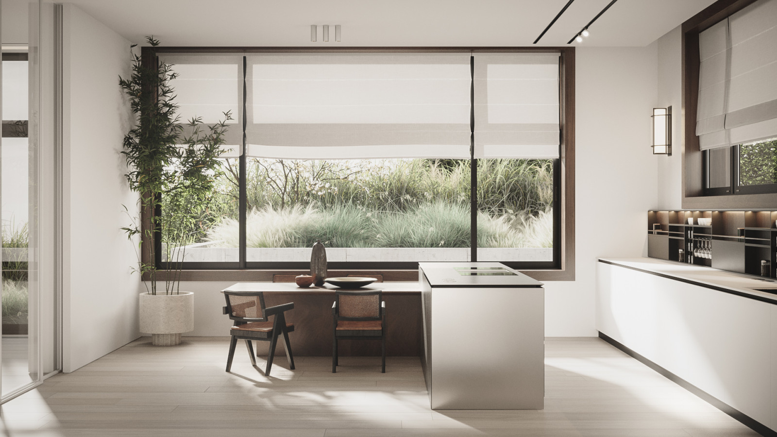 The Whale – Minimalist modern kitchen