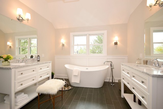 1315 Gillick, Park Ridge, IL transitional-bathroom