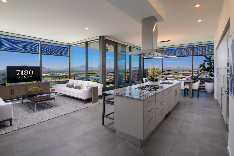 Example of a minimalist home design design in Phoenix