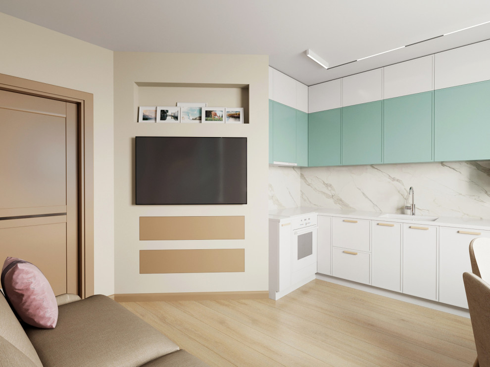 Теплая пастель и мягкая графика