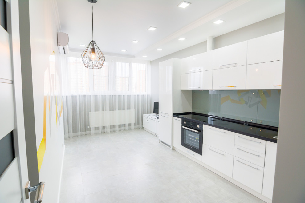 Ремонт по дизайн-проекту 1-комнатной квартире. ЖК Панорама, г.Краснодар,