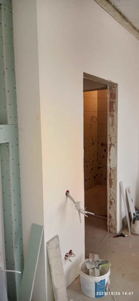 Ход стройки. Усадьба Шарапово. Дом.