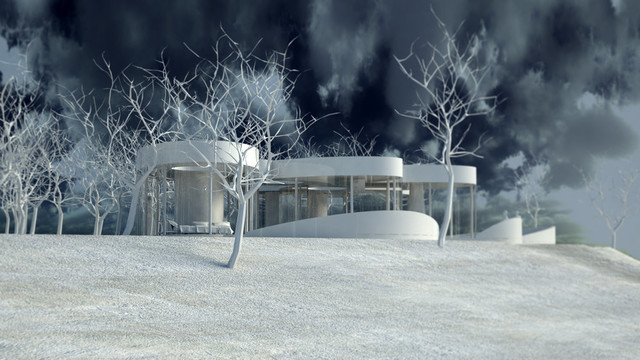 Cloud House rendering