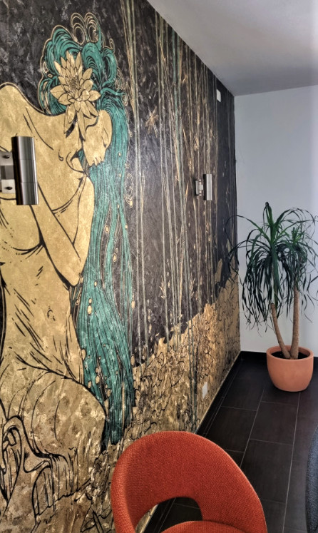 Relooking parete living e parete studio