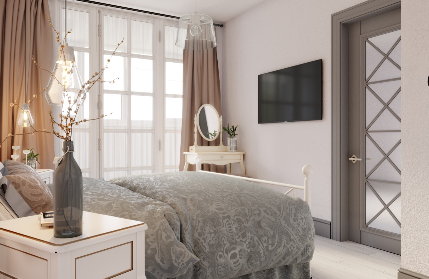 Спальня 12.4м2