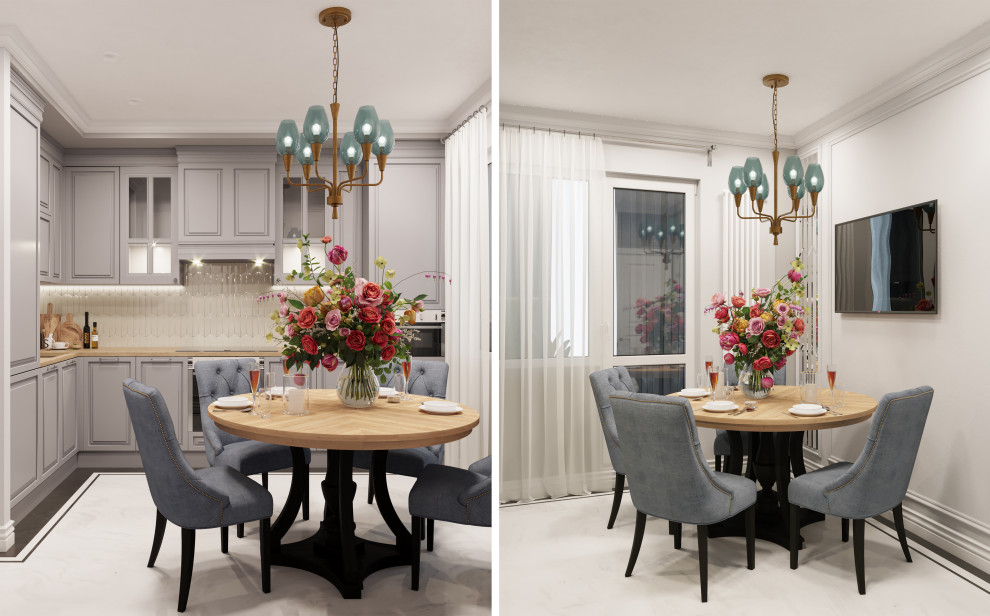 Дизайн проект квартиры в Москве в современном стиле