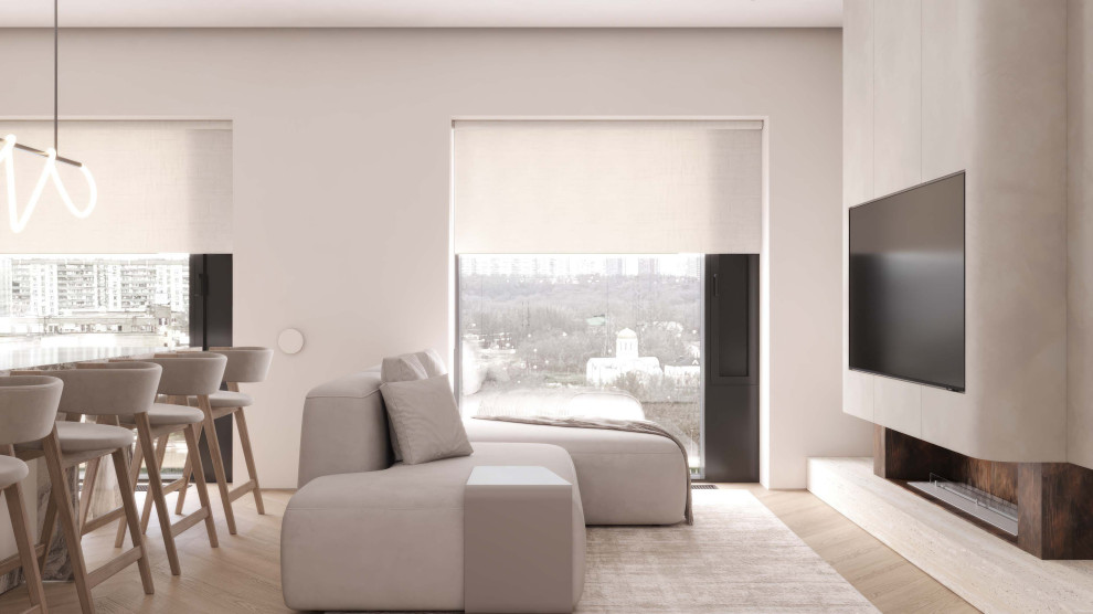 Гостиная в ЖК CityBay