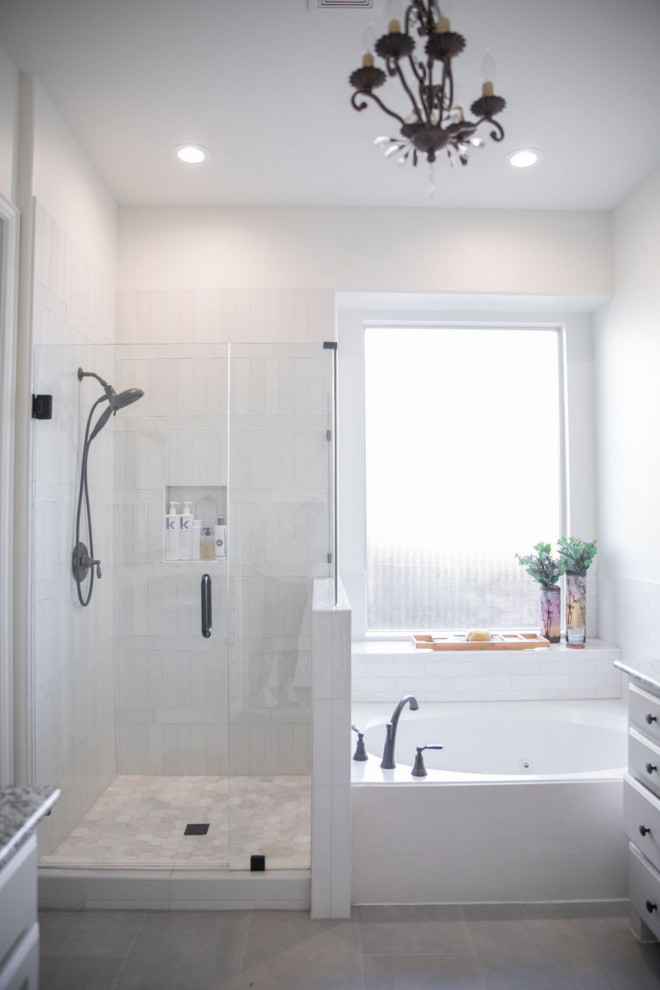 Kitchen + Primary Bathroom