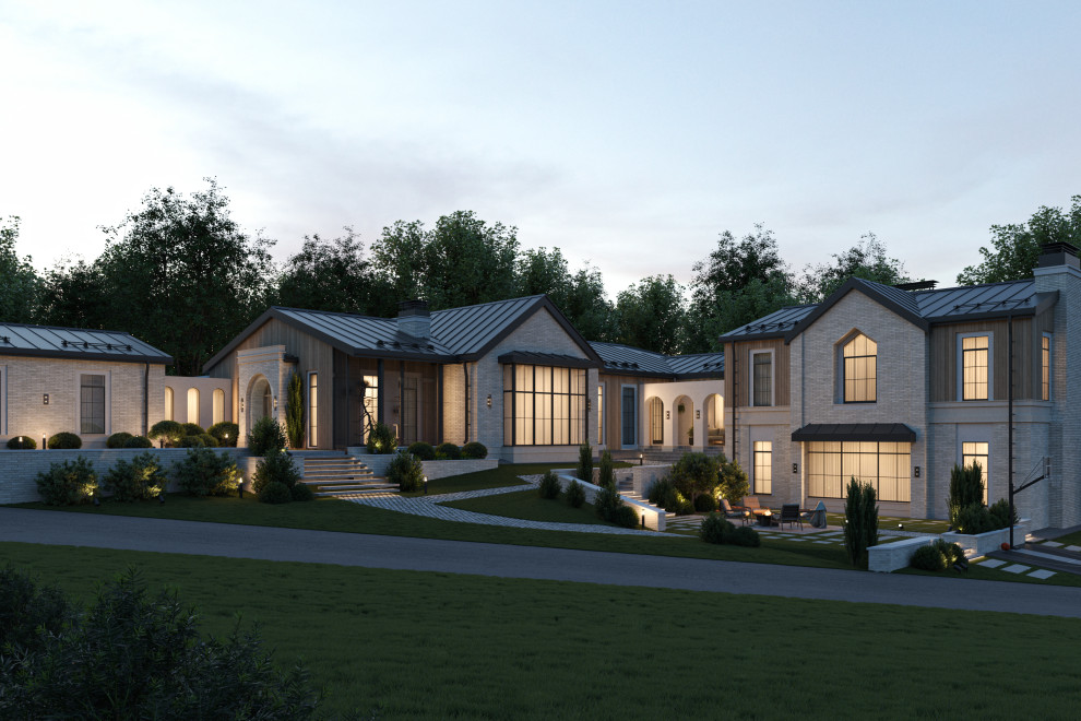 Дом в стиле Ранчо