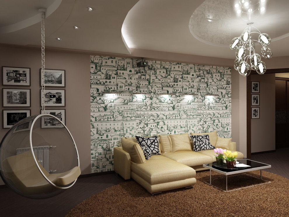 Дизайн-проект интерьера современной квартиры в популярном стиле минимализм