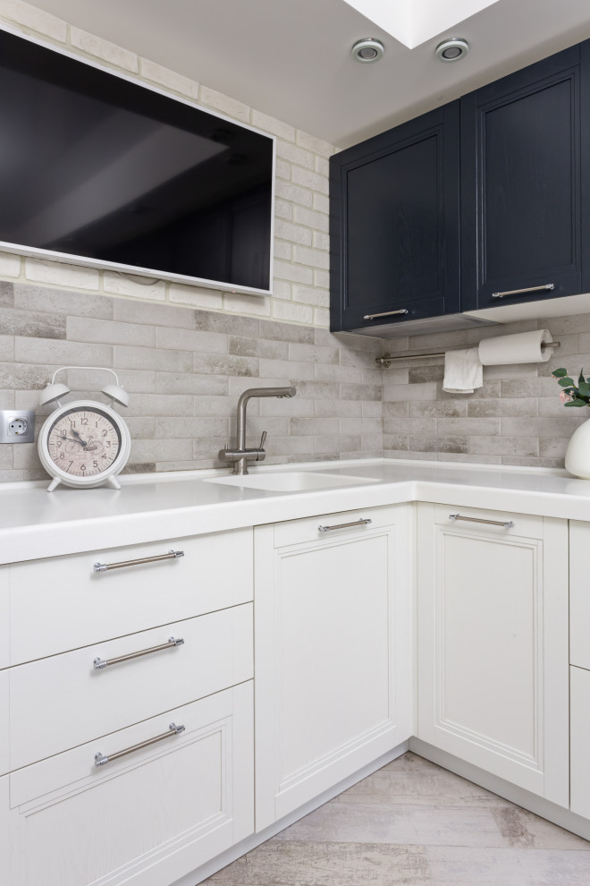 Современная, угловая кухня!