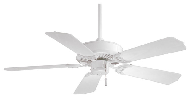 Minka Aire F572-WH Sundance - Outdoor Ceiling Fan in Traditional Style - 14.75 i