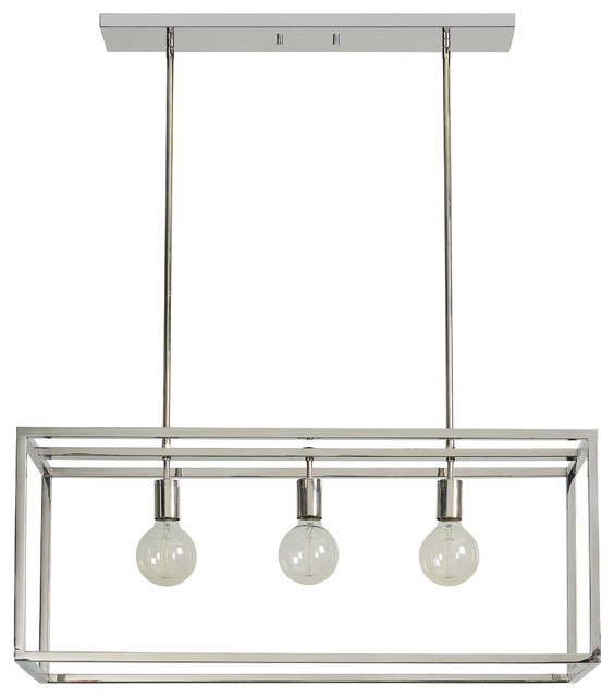Renwil Majolica Stainless Steel Ceiling Fixture Renwil Majolica Stainless Steel Ceiling Fixture
