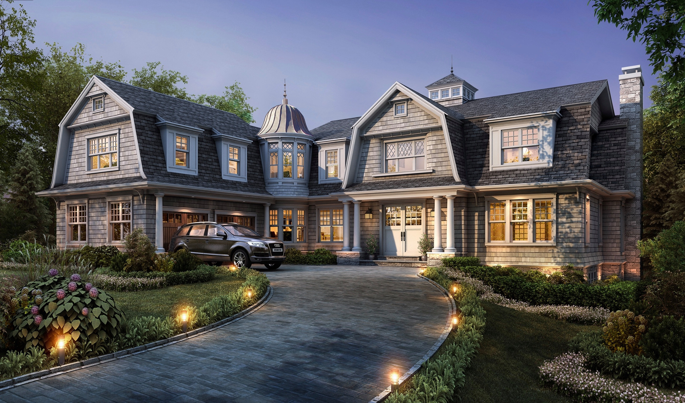 Hampton-Style Home