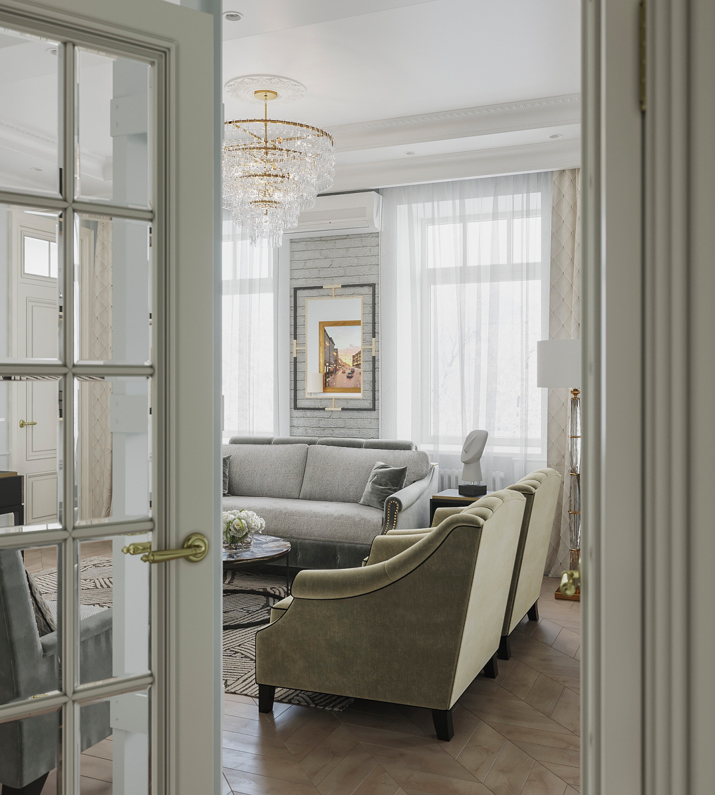 Машина времени. Квартира 120 кв.м. в старом доме на Бронной