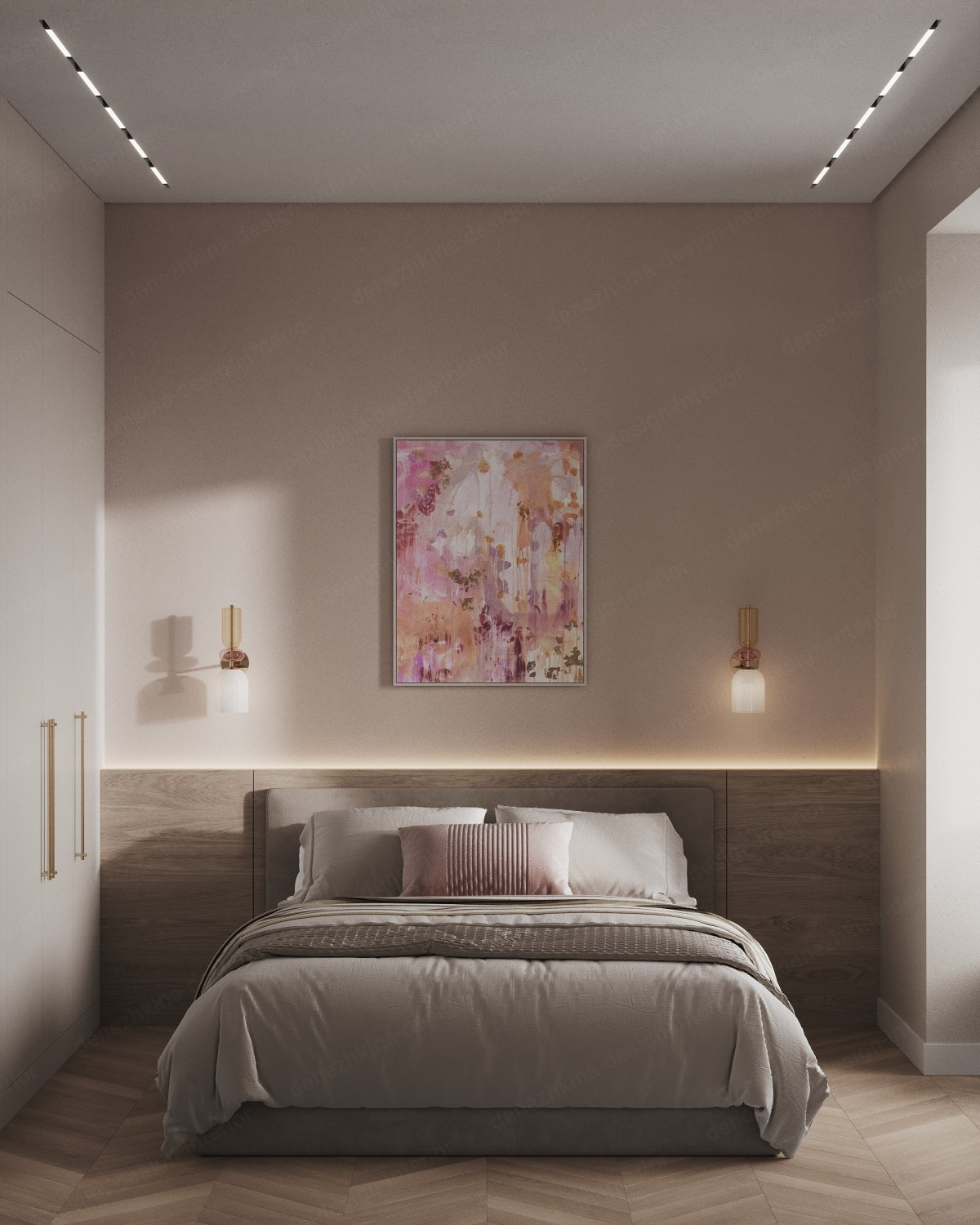 Дизайн проект 3 комнатной квартиры — ЖК Скандинавия