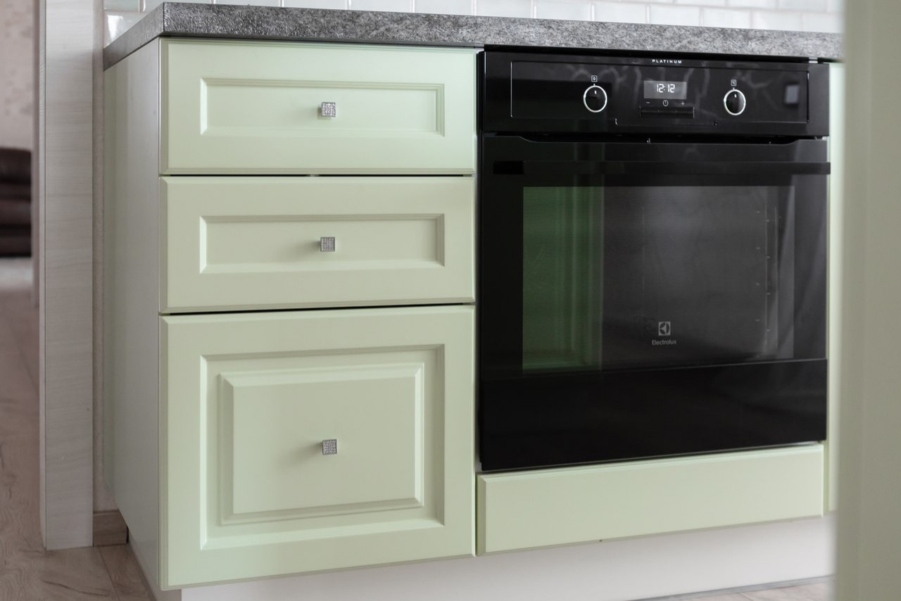 Маленькая кухня с островом