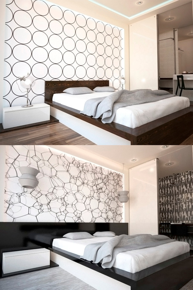 Чёрно белый минимализм