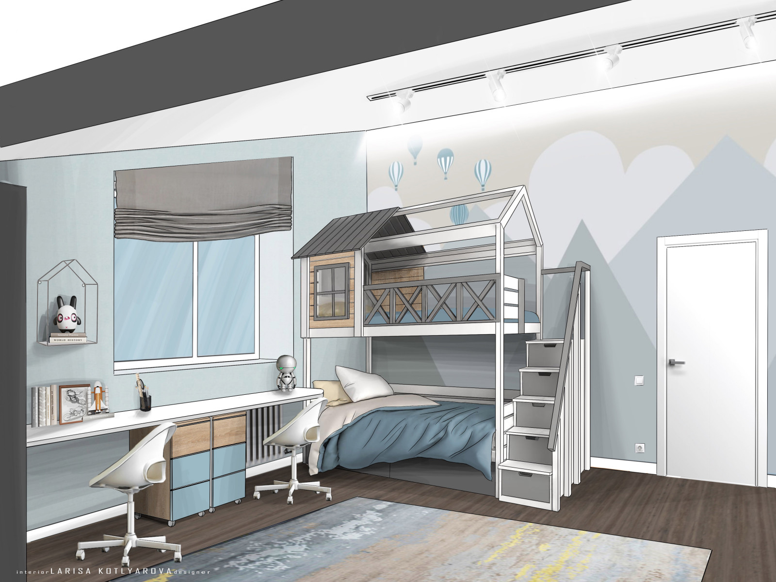 Дизайн-проект дома 178 кв.м.