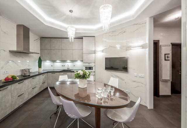 Jacqueline - нашествие гусиных лапок contemporary-kitchen