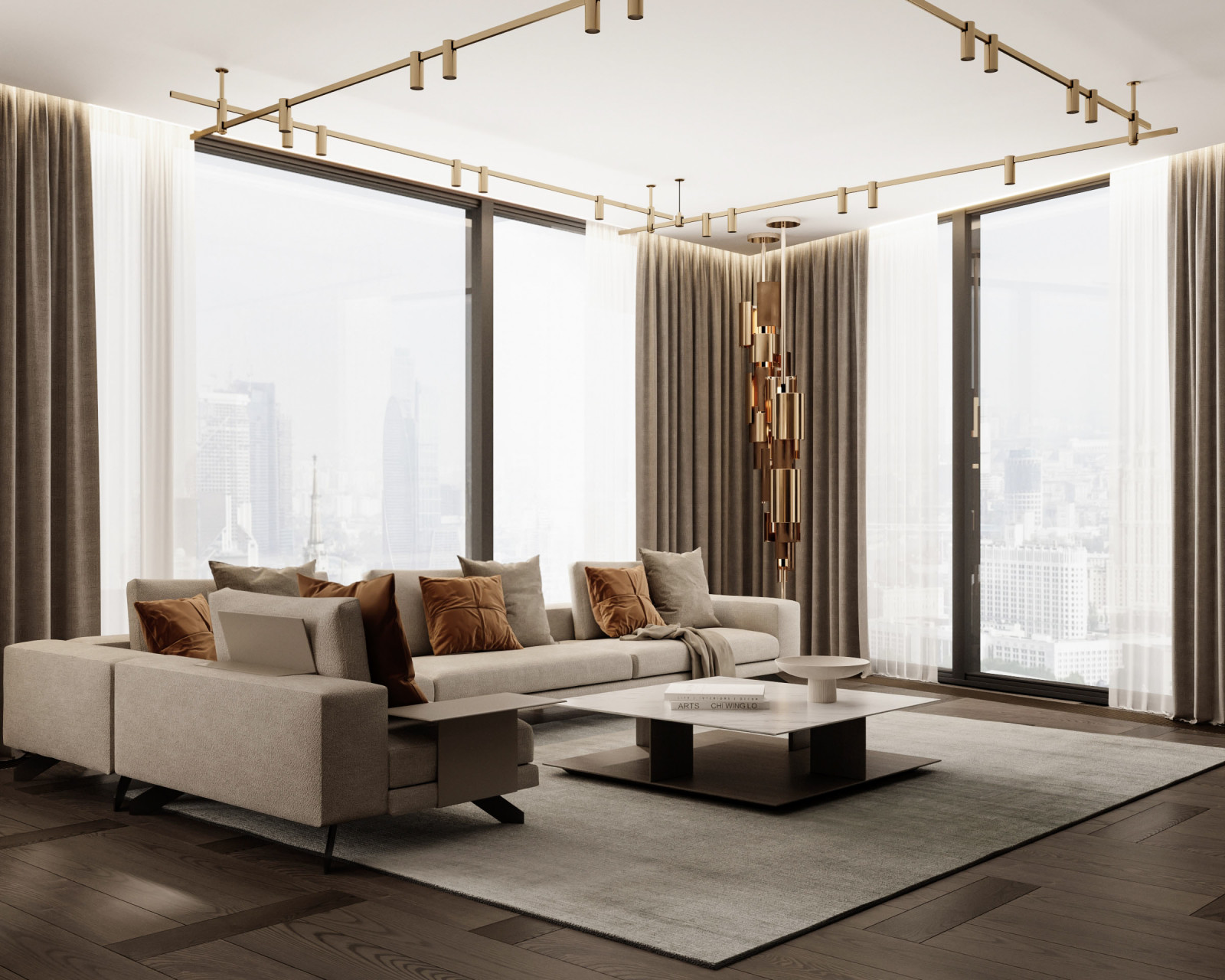 Апартаменты в башне Capital Towers