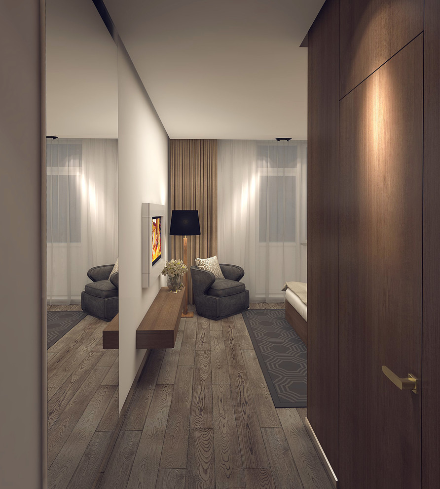 Современная спальня в духе Eichholtz