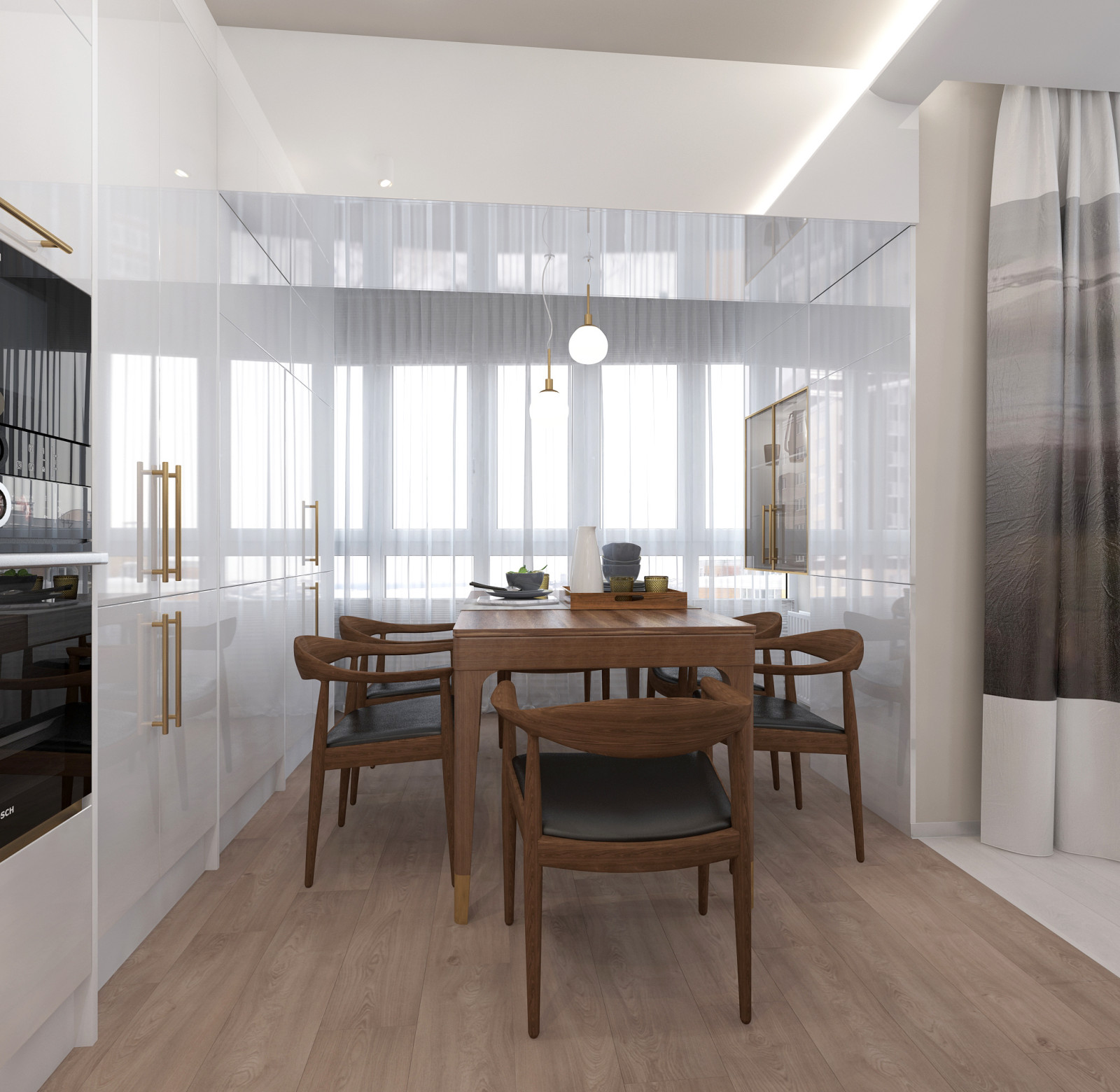 Четырех комнатная квартира 117 м.кв.