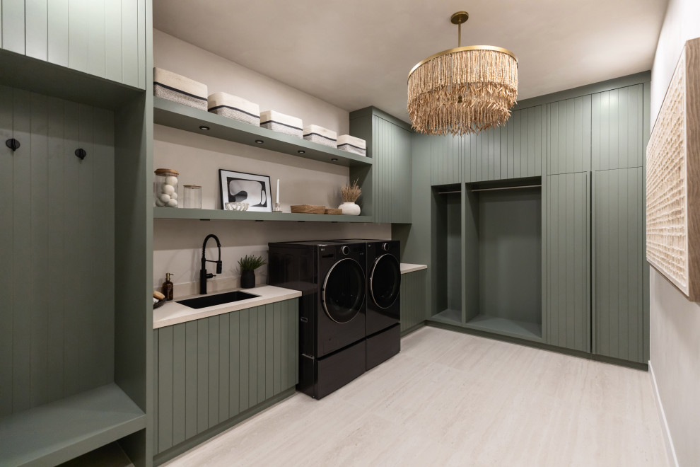 Wabi Sabi Retreat - Asian - Laundry Room - Phoenix - by Living with ...