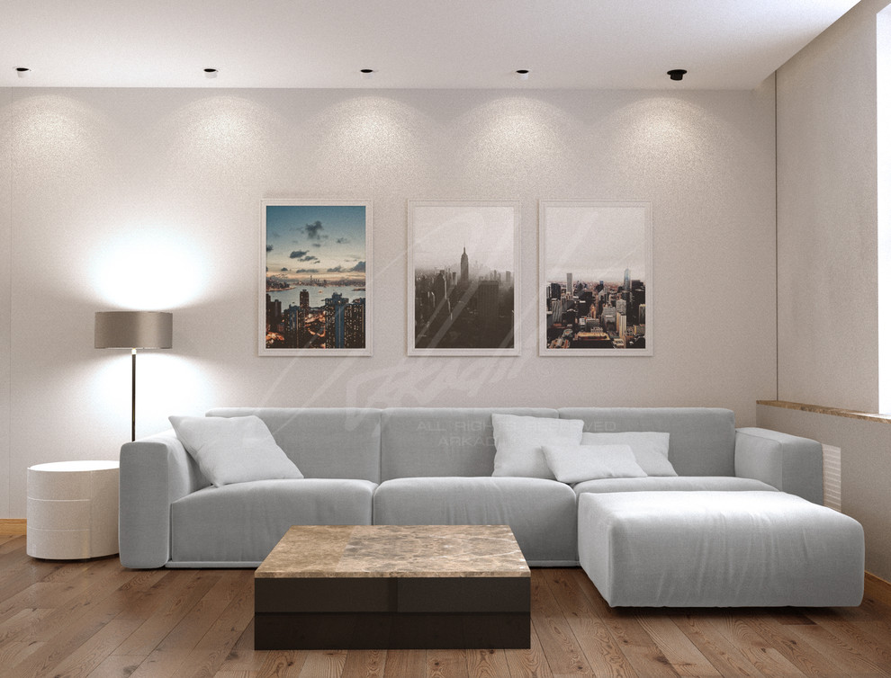 Дизайн интерьера трехкомнатной квартиры