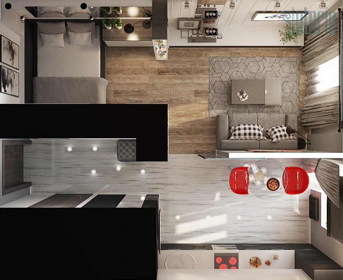 Квартира в Нижнем Новгороде, 39кв.м., Декабрь 2016