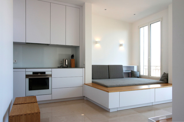 Studio in Nizza moderne-dagligstue