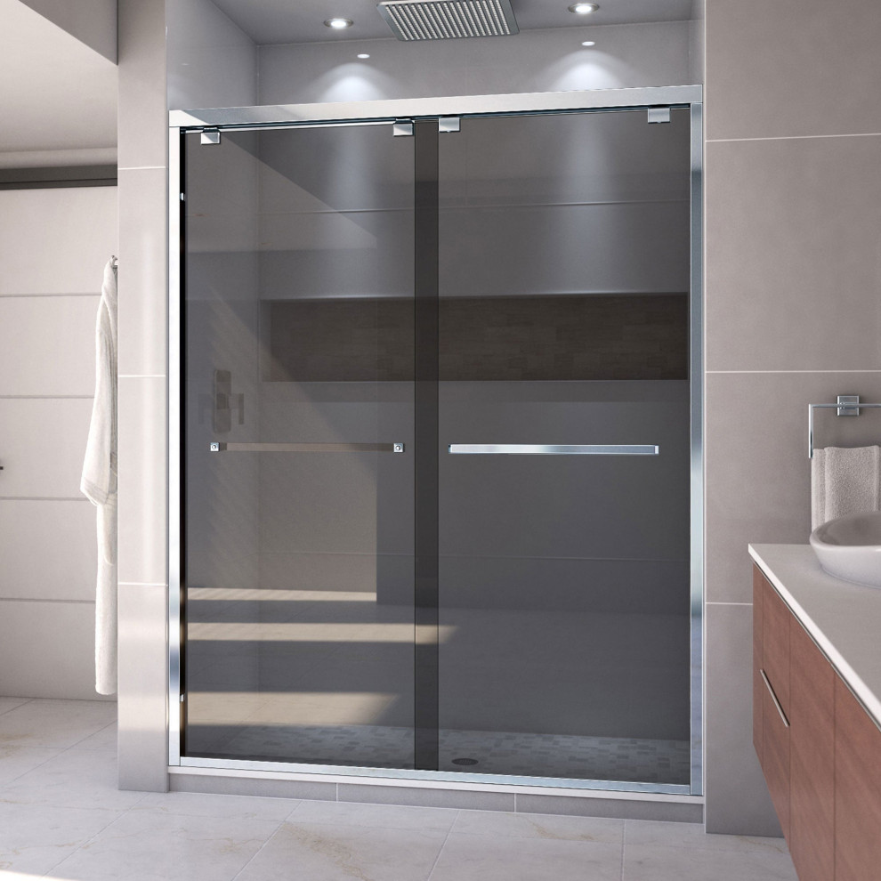 DreamLine Encore 5660"Wx76"H Bypass Sliding Shower Door in Chrome
