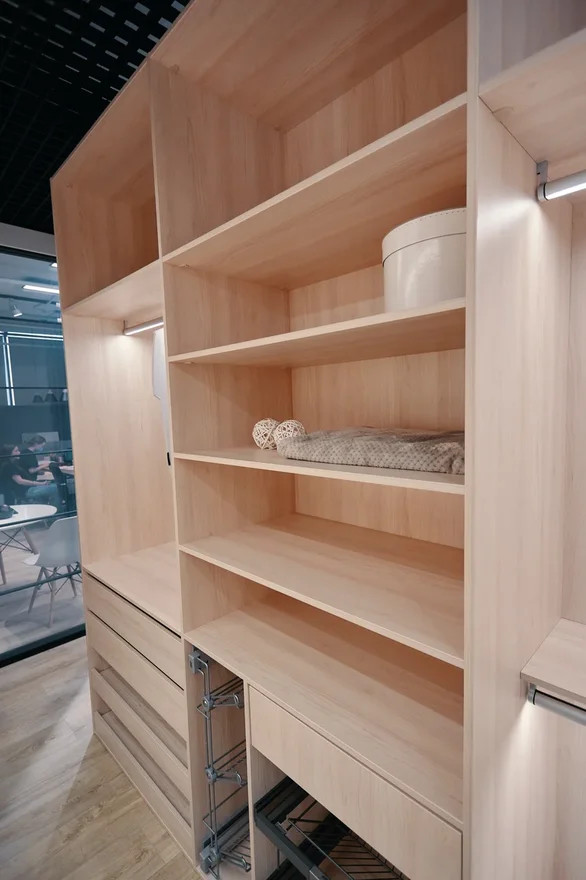 Классическая гардеробная ECOLINE