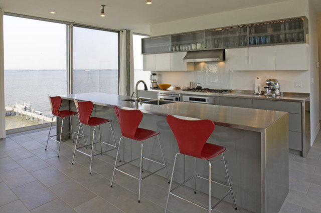 River House - Kitchen moderne-koekken