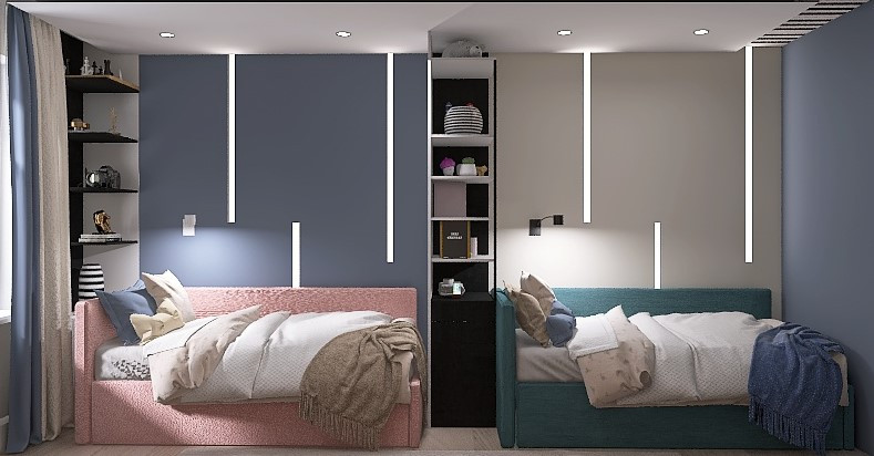 Детская в стиле Мемфис