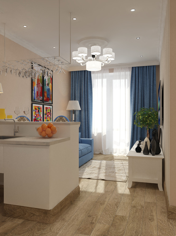 Квартира-студия в современной классике