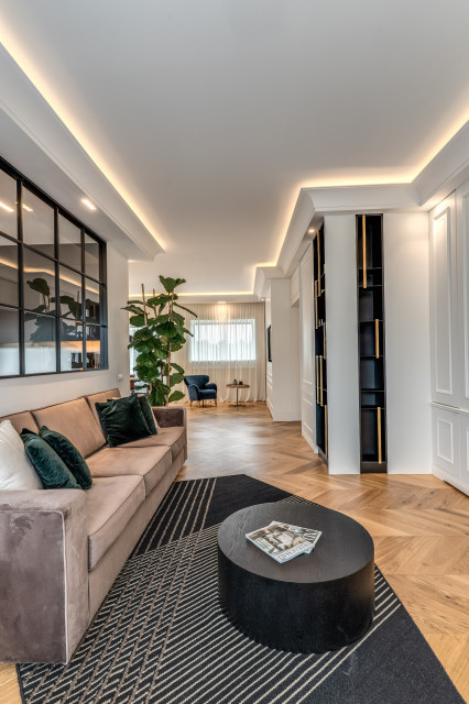 H. Elegant Apartment vardagsrum