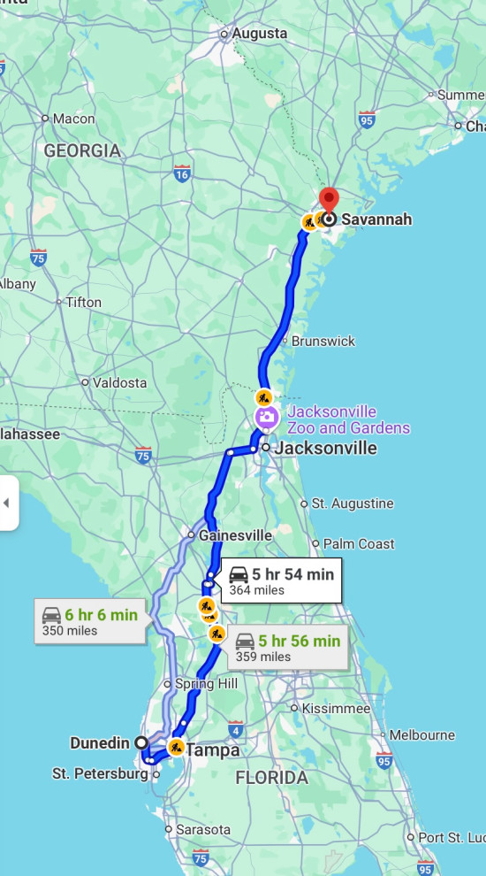 Florida (to road trip ideas