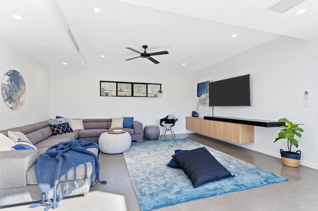 Interiors contemporary-vardagsrum