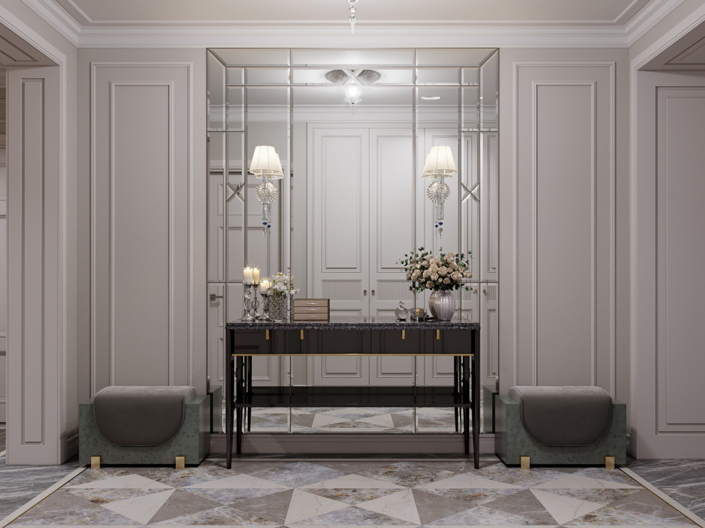 Квартира в духе неоклассики