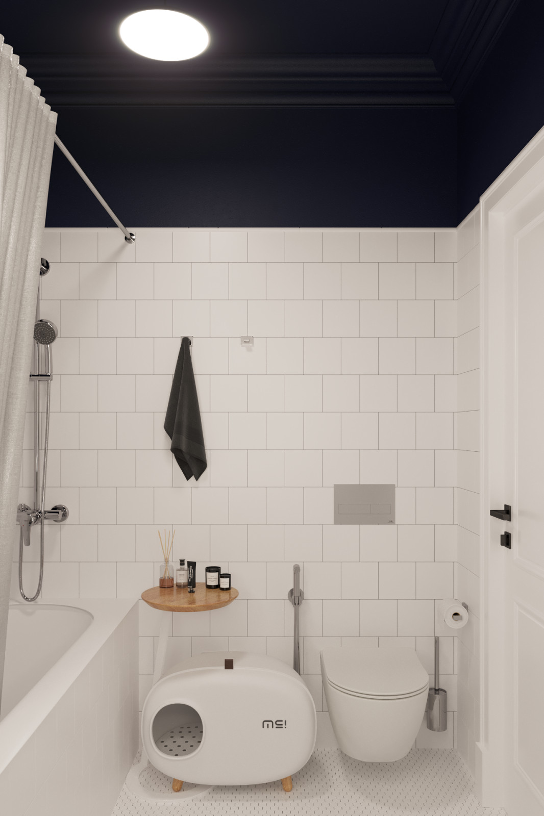 Проект интерьера квартиры "DANSE"