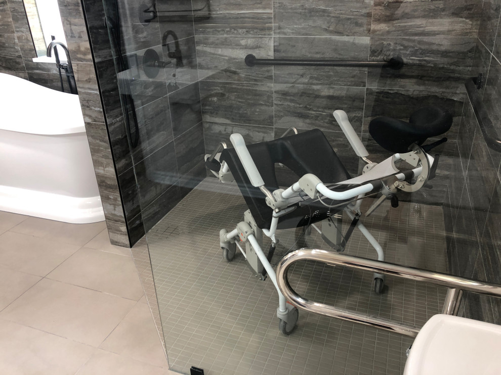 Bathroom - transitional bathroom idea in Austin