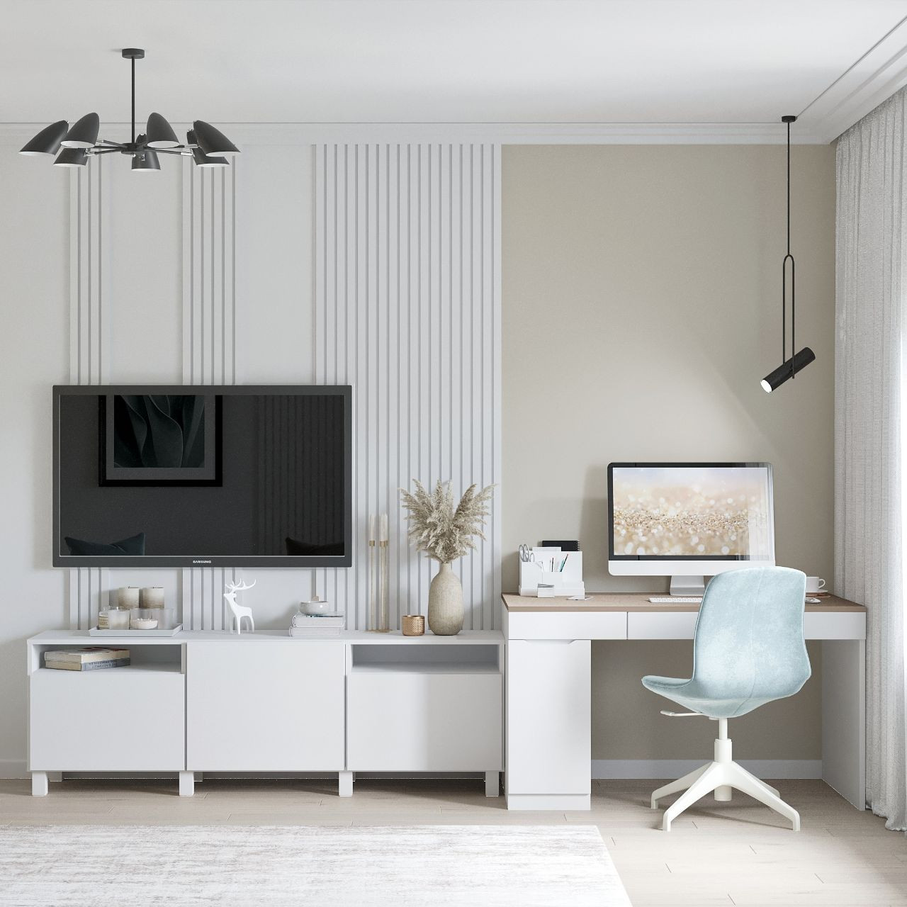 Дизайн-проект однокомнатной квартиры 40 кв.м