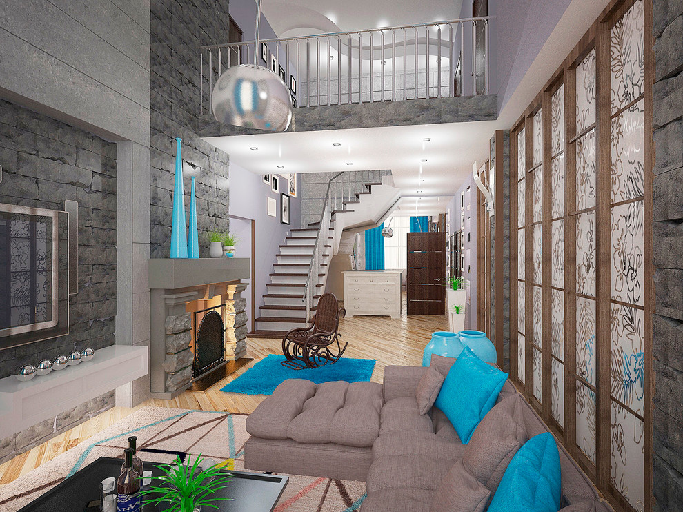 пос. "Медвежье озеро". Интерьер жилого дома